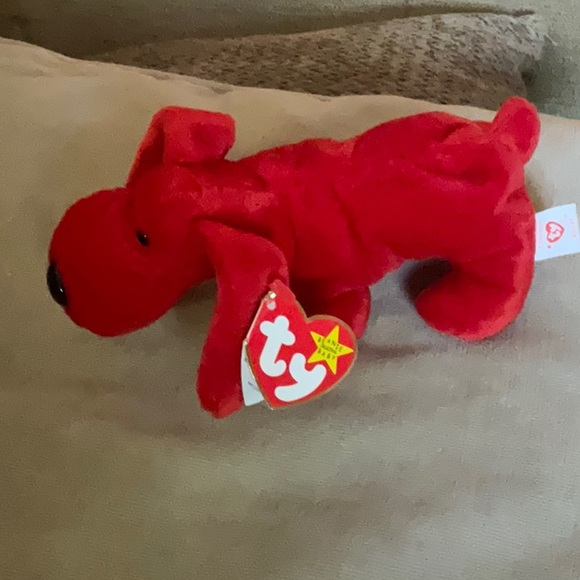 🌸3 for $18🌸 TY Beanie Baby, Rover Red Dog, 1996. ADORABLE - Picture 4 of 9